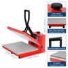16x20 Heat Press, Digital Professional Sublimation Heat Press, Fast Heating, Industrial Quality Digital Heat Transfer Machine for T-shirts - 4 of 4