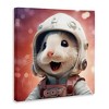 Stupell Industries Astronaut Mouse Portrait, 24" x 24" - 3 of 4