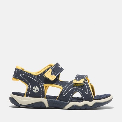 Timberland Toddler Adventure Seeker 2-strap Sandals, Navy|yellow, Solid ...