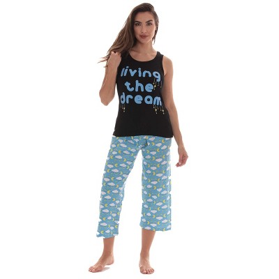 Just Love Womens Pajamas Cotton Capri Set 6329-10385-S - Just Love Fashion