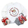 Simply Sage Market Women's Graphic Sweatshirt Mama Claus Circle - 3 of 4