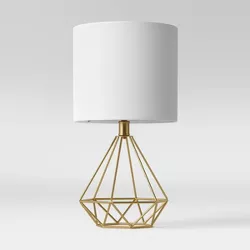 Wire Geo Table Lamp Brass - Project 62™