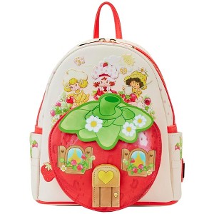 Loungefly Strawberry Shortcake Strawberry House Mini Backpack - 1 of 4
