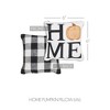 Check Home Pumpkin Pillow 6x6 - 3 of 4