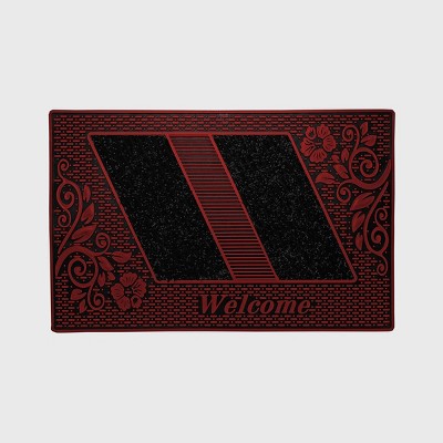 Playa Rug 17.7"x27.5" Stair Rectangle Indoor Outdoor 'Welcome' Door Mat