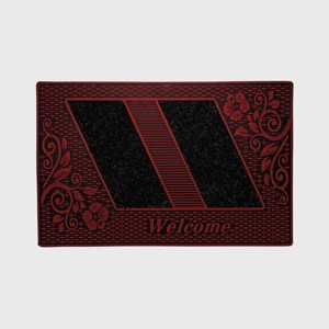 Playa Rug 17.7"x27.5" Stair Rectangle Indoor Outdoor 'Welcome' Door Mat - 1 of 4