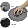 Scarlet Scope Pu Leather Wrist Support Mouse Pad - 4 of 4