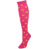 Heart Patterned Knee High Socks from the Sock Panda (Women's Sizes, Adult Medium) - 3 of 3