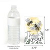 Big Dot of Happiness Little Bumblebee - Bee Baby Shower or Birthday Party Thank You Cards (8 count) - 3 of 4