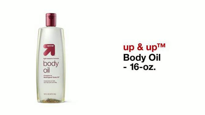 Body Oil Scented - 16oz - up &#38; up&#8482;, 2 of 8, play video