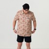Burlebo Men's Performance Short Sleeve Button Up Shirt - 3 of 4