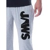 Jaws Mens' Classic Film Movie Title Logo Distressed Sleep Pajama Set Multicolored - 3 of 4