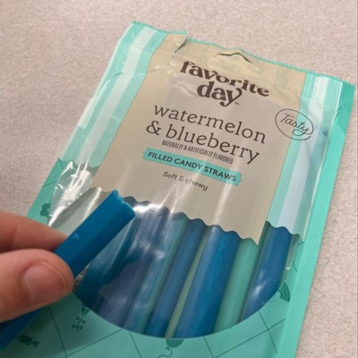 Filled Candy Straws Watermelon & Blueberry - 5oz - Favorite Day™ : Target