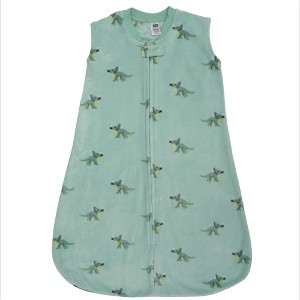 Hudson Baby Infant Boys Fleece Sleeping Bag, Sack, Blanket, Small Dino Friends - 1 of 2