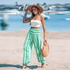 Women's Geo Smocked Waist Tapered Leg Pants - Cupshe - 2 of 4
