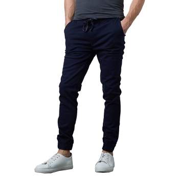 Galaxy By Harvic Men's Slim Fit  Basic Stretch Twill Joggers