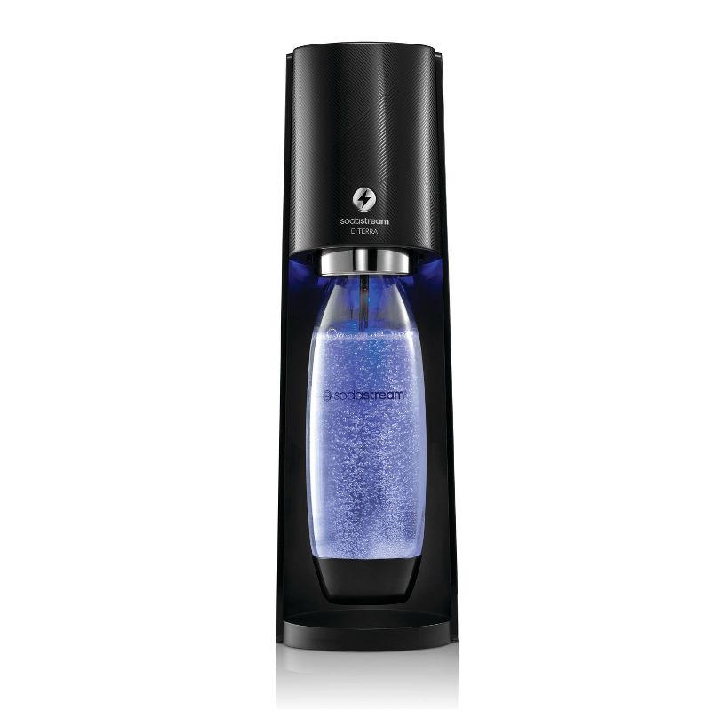 SodaStream E-Terra Bundle with Extra Gas Cylinder and Carbonating Bottles, 5 of 6