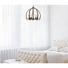 Cal Lighting 60W x 5 Riverton metal chandelier - 4 of 4