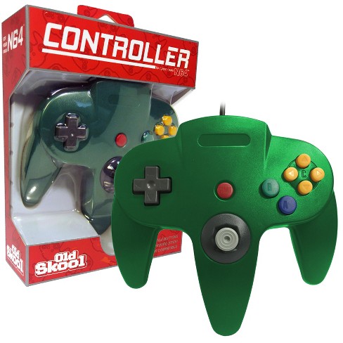 Old Skool Controller For Nintendo 64 (green) : Target