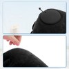 Unique Bargains Inflatable Travel Pillow Press to Inflate for Airplane Train Office - 4 of 4