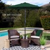 Best Choice Products 7.5ft Heavy-Duty Outdoor Market Patio Umbrella w/ Push Button Tilt, Easy Crank - 3 of 4