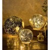 Wind & Weather Glass Ball Lights, Set of 3 - Red - 2 of 2