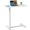 Sevobal Desks Adjustable Mobile Bed Table, Computer Desk, Mobile Standing Table, Home Office Modern Simple Style Desk, White, 25.7"*15.7" - 2 of 4