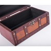 Vintiquewise Decorative Leather Treasure Boxes - 4 of 4