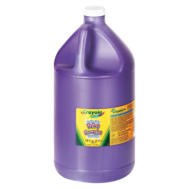 Crayola 1 gal Washable Paint - Violet, 1 of 2