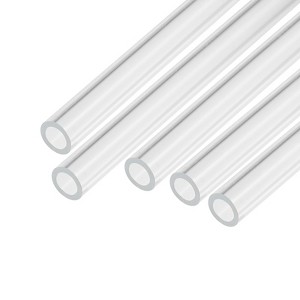 Unique Bargains Lamp Lantern Water Cooling System Acrylic Round Pipes Clear 9 Pcs 6" - 1 of 4