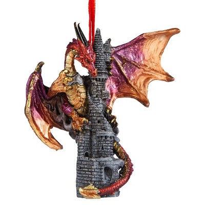 Design Toscano Zanzibar, the Gothic Dragon Holiday Ornament