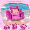 Amphibious RC Car, Rechargeable 4WD Stunt Crawler, 15KM/H, 360 Flip, All Terrain Toy - 4 of 4