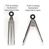 Norpro Grip-EZ Stainless Steel Locking Tongs, 12-Inch - 3 of 4