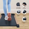 Naysaye Walking Pad Treadmill Incline Portable Compact Under Desk for Home Office, Black and Gray, 45.7"*19.1"*4.2" - 4 of 4