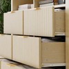 6 Drawer Dresser for Bedroom,47" Wide Chest of Drawers with 2 Open Shelves & Handles - 2 of 4