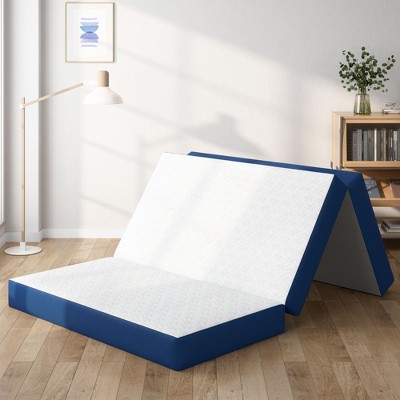 CSBDHOME 6 inch Tri-Fold Memory Foam Mattress, Folding Mat for Travel & Camping & Yoga, CertiPUR-US Certified