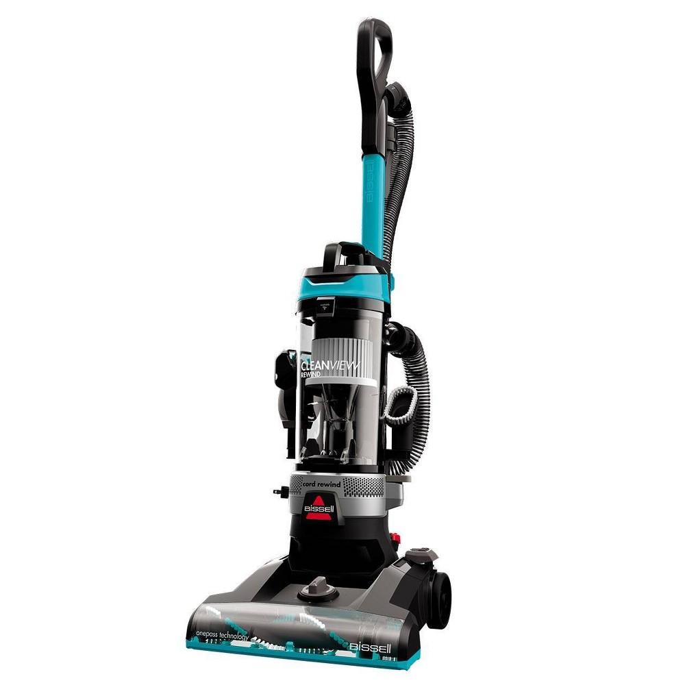 Photos - Vacuum Cleaner BISSELL CleanView Rewind - 3676: Bagless Upright , Multi-Surface, Automatic Cord Rewind, 25ft Cord, 13" Path 