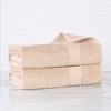 Modern Solid Classic Luxury Egyptian Cotton Towel Set by Blue Nile Mills - 2 of 4