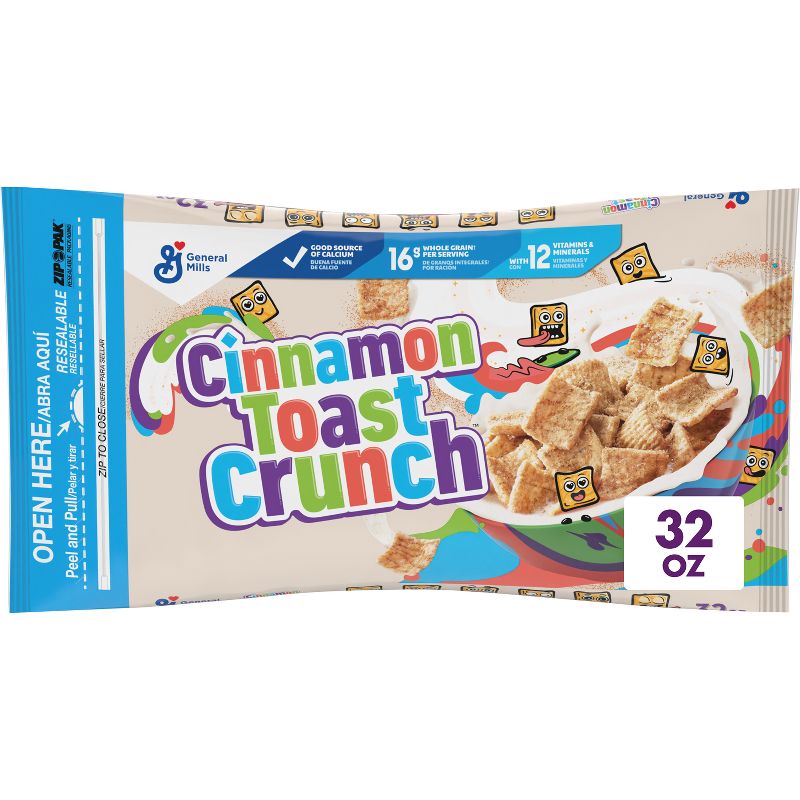 Cinnamon Toast Crunch Breakfast Cereal , 1 of 15
