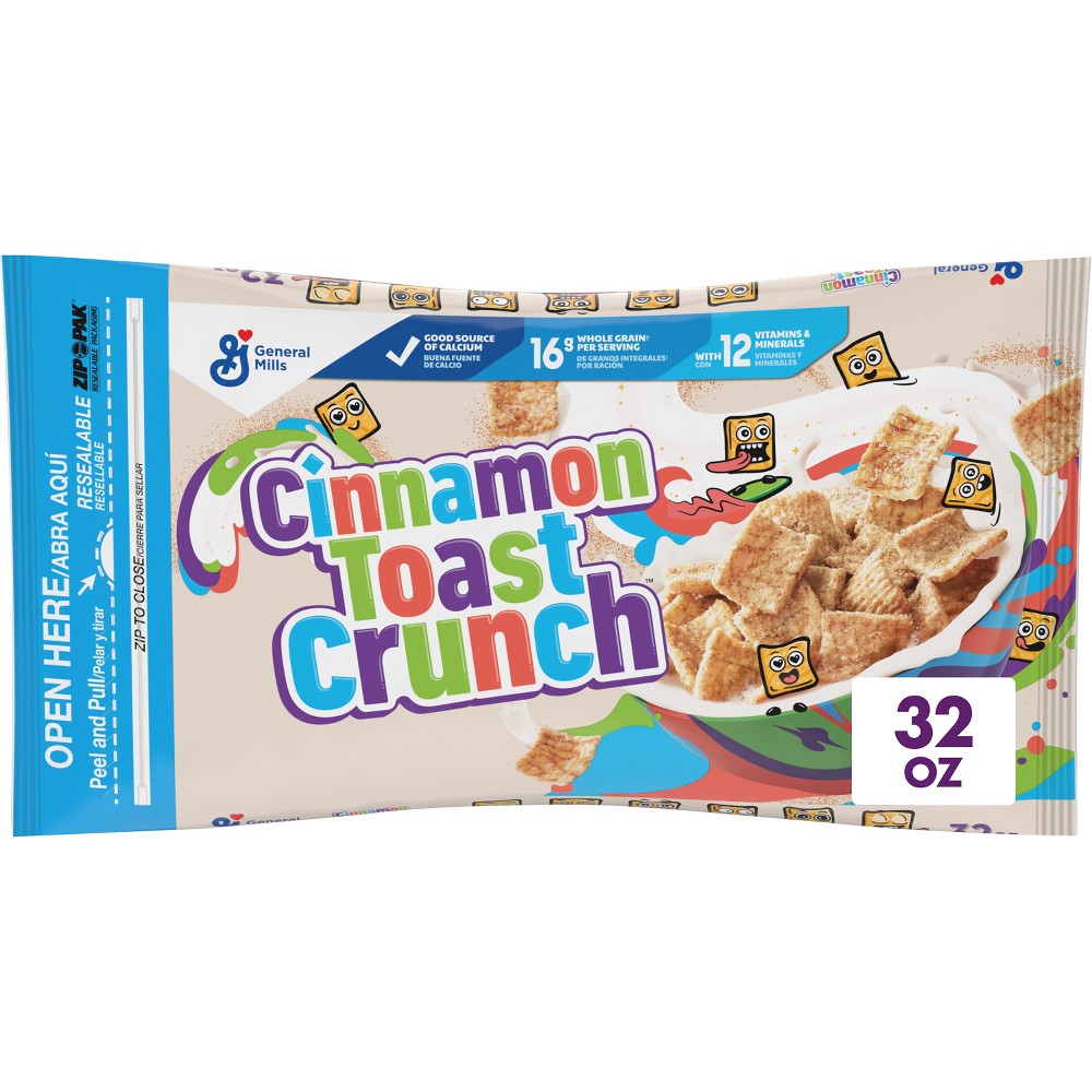 General Mills Cinnamon Toast Crunch Cereal Bag - oz