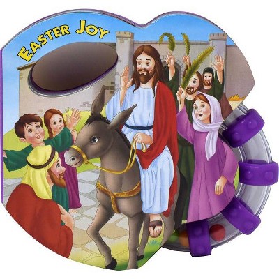 Easter Joy - (St. Joseph Rattle Board Books) by  Catholic Book Publishing Corp (Board Book)