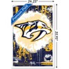 Trends International NHL Nashville Predators - Maximalist Logo 23 Framed Wall Poster Prints - 3 of 4