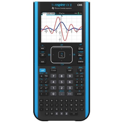 Texas Instruments Nspire CX II CAS Graphing Calculator - Black