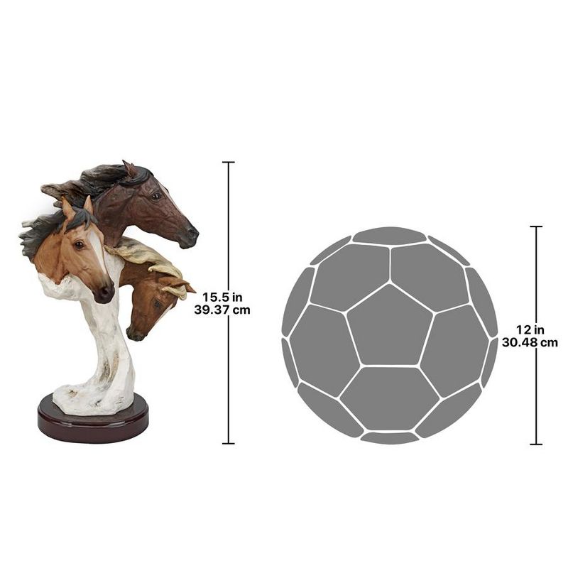 Design Toscano Racing the Wind Wild Horse Statue by Samuel Lightfoot Large, 2 of 3