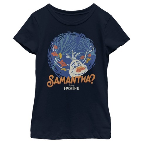 Gedeeltelijk Van streek humor Girl's Frozen 2 Olaf Samantha T-shirt : Target