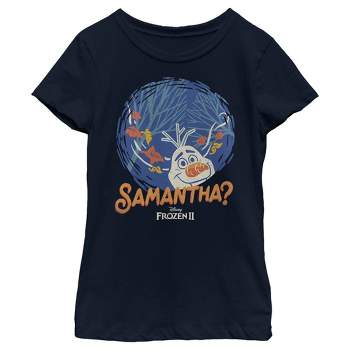 Girl's Frozen 2 Olaf Samantha T-Shirt