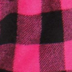 buffalo plaid fuchsia / black