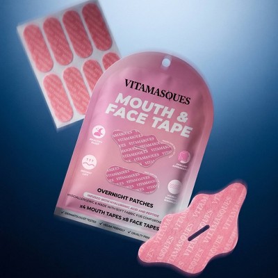 Vitamasques 2 pair Mouth + Tape Intro Pack Face Mask - 16ct