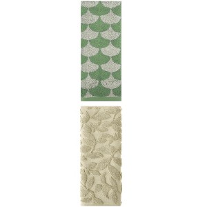 REGALWOVEN Cotton Boho Decorative Hand Towels for Bathroom 13" x 29"/14" x 30" 2 Pcs - 1 of 4