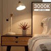 Luxrite A19 LED Light Bulb 100 Watt Equivalent, 3000K Soft White, 1500LM, Non-Dimmable, 12.5W Enclosed Fixture Rated E26 Medium Base 16 Pack - 2 of 4